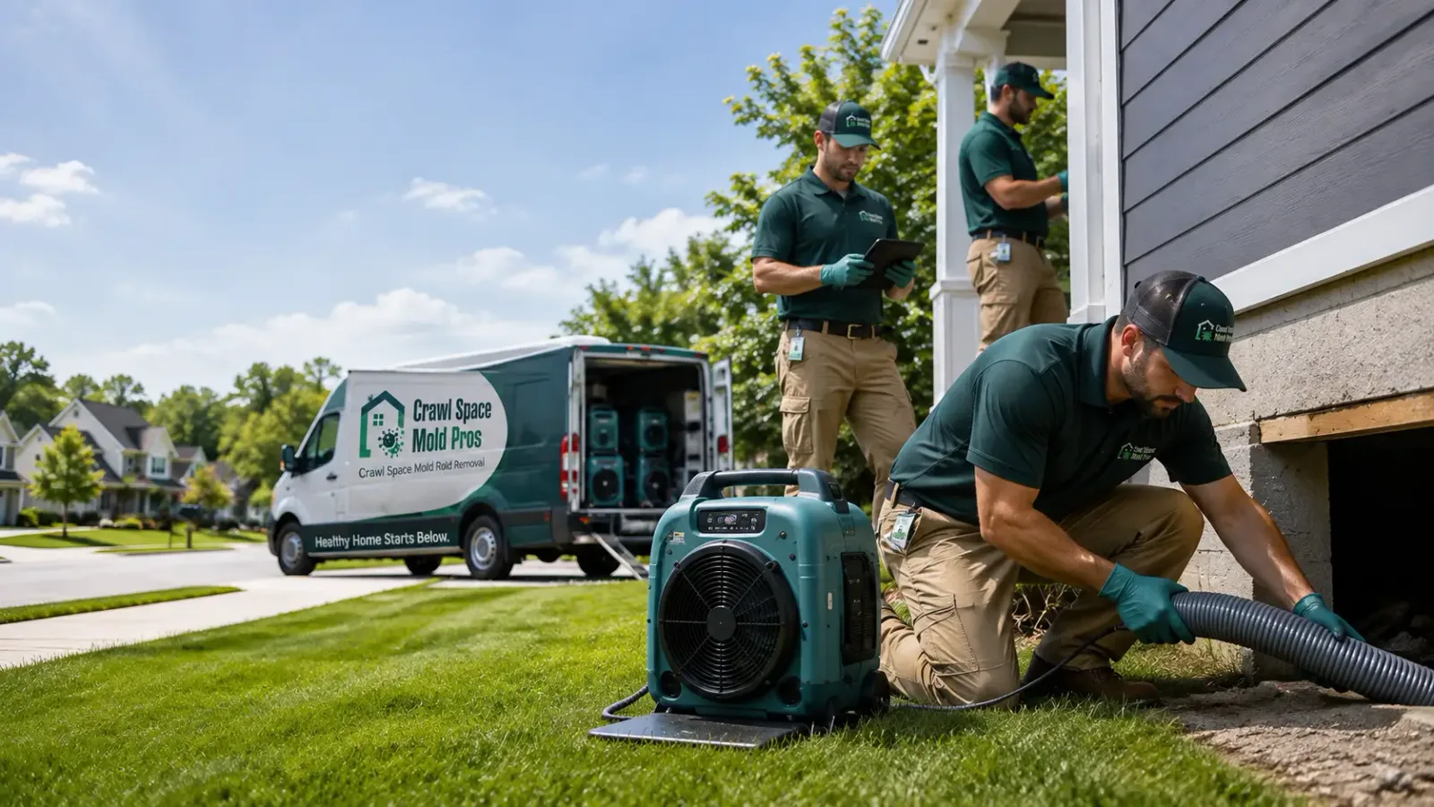 Crawl Space Mold Removal in Malden, IL